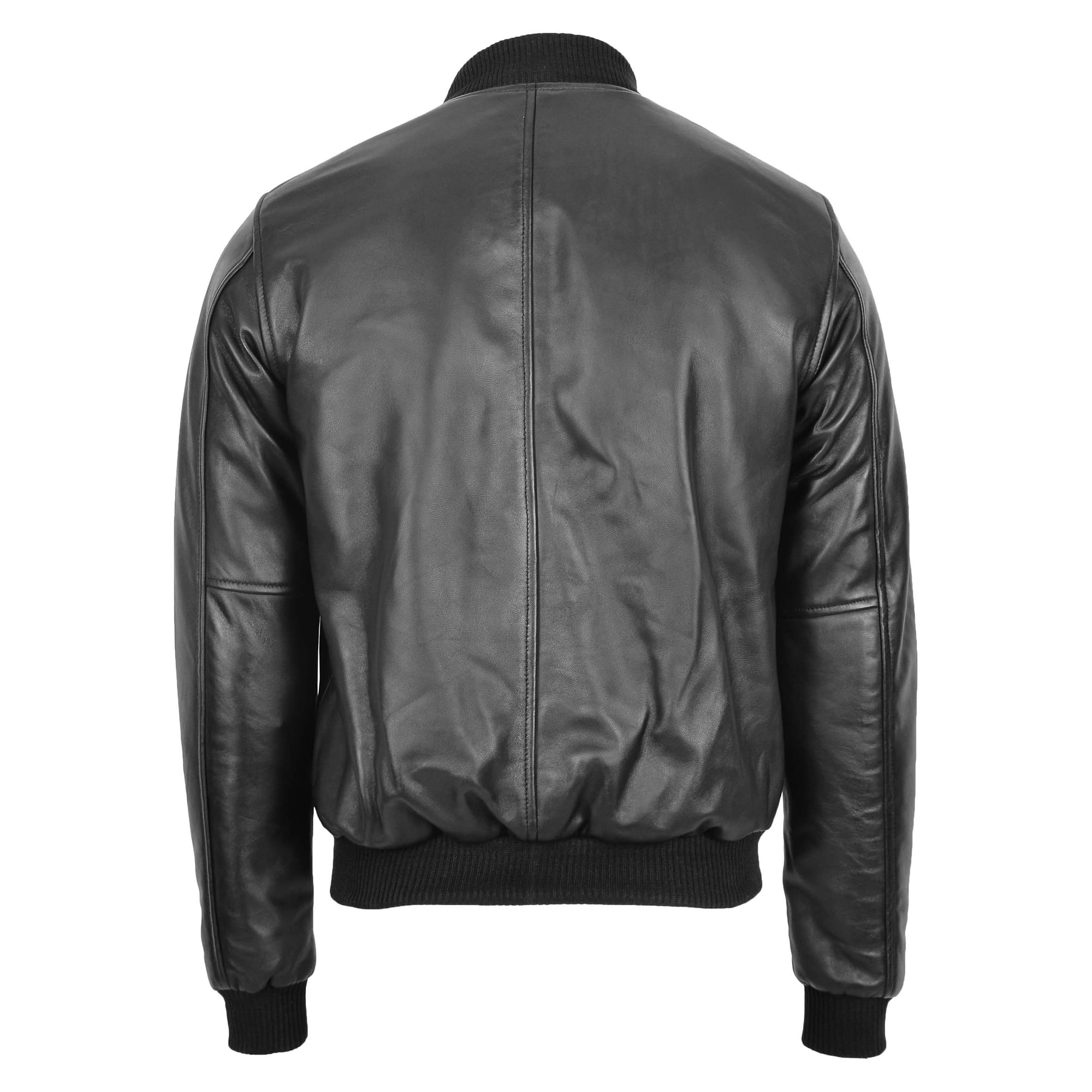 MA1 Leather Bomber Jacket