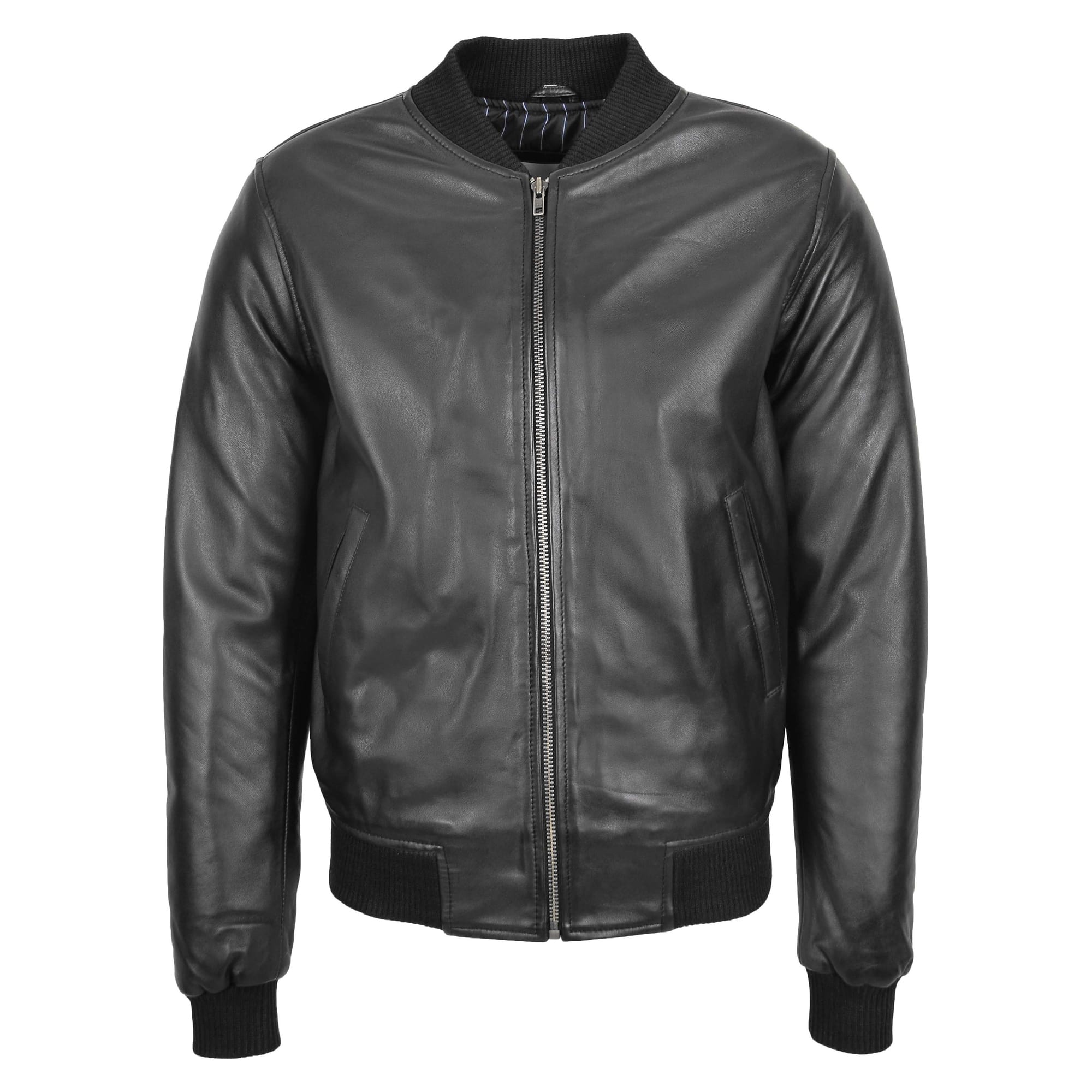 MA1 Leather Bomber Jacket