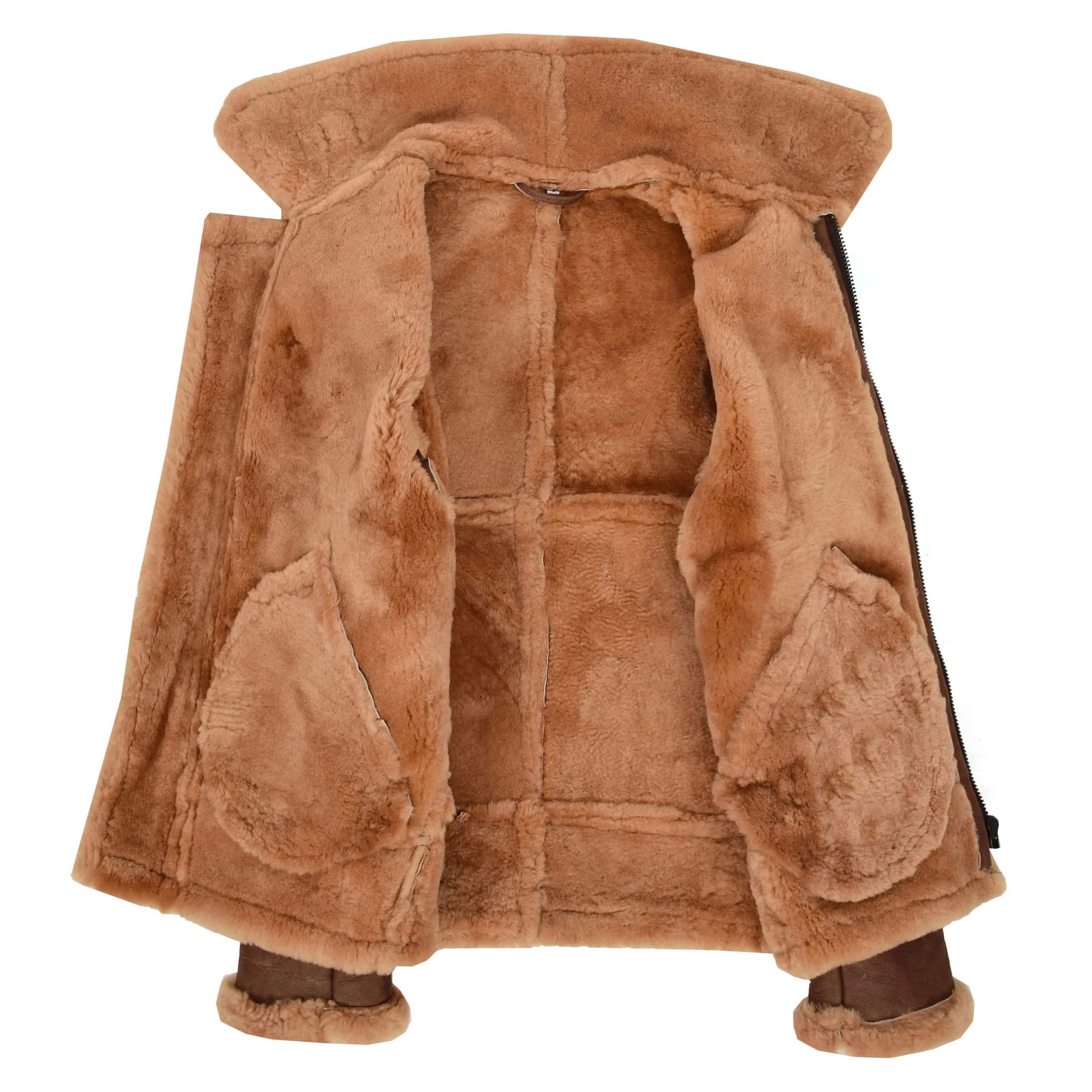 Vintage Sheepskin Aviator B3 Jacket Felix Tan