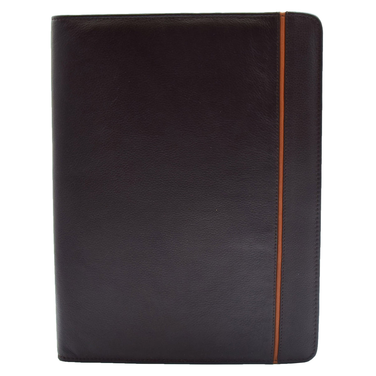 Real Leather Note Pad Portfolio Case Ebury Brown