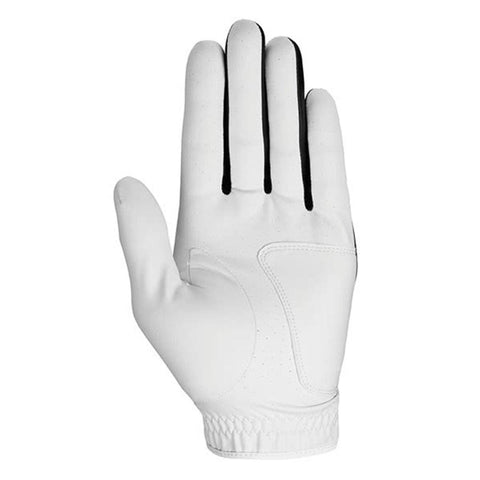 Mens Weather Spann Leather Golf Glove White