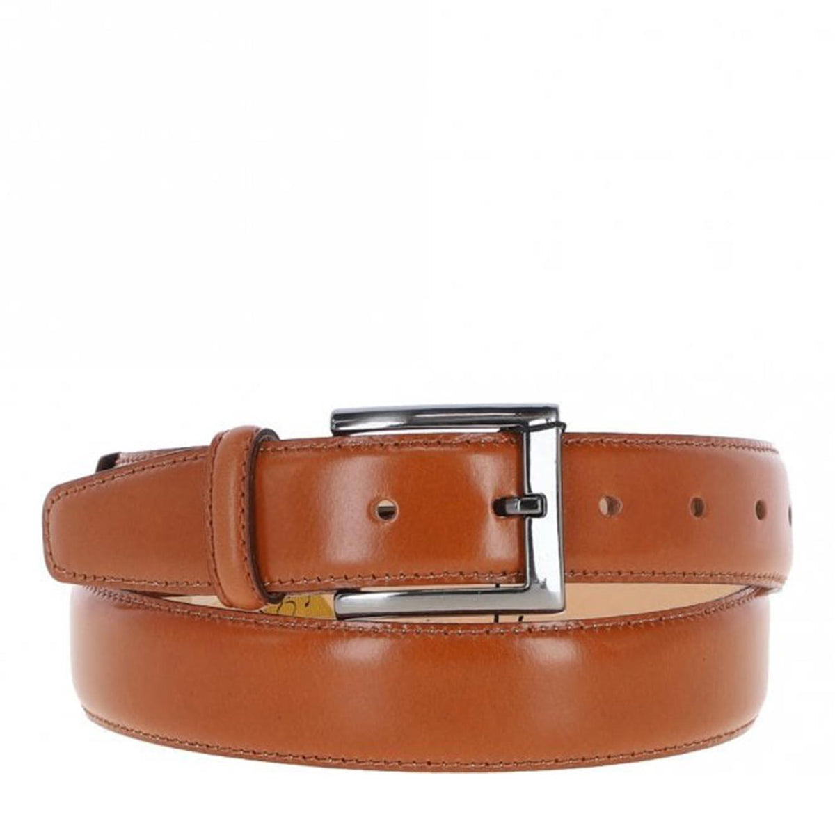 Men's Chino Leather Belt Tan