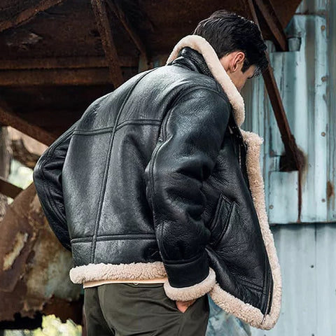 MF7 Leather Bomber Jacket